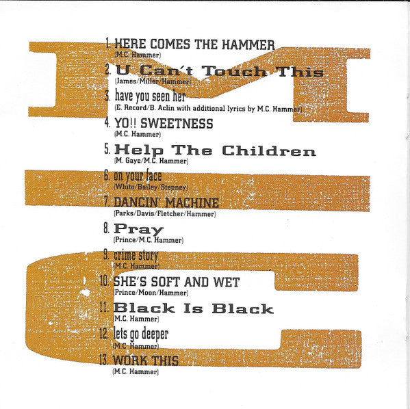 M.C. Hammer* : Please Hammer Don't Hurt 'Em (CD, Album)