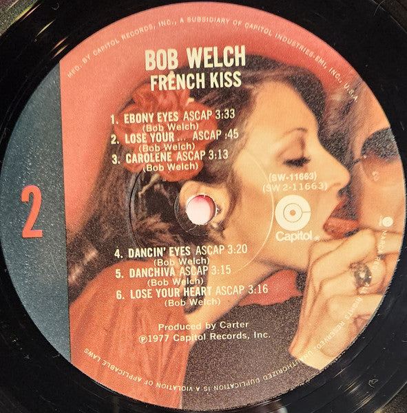 Bob Welch : French Kiss (LP, Album, Win)