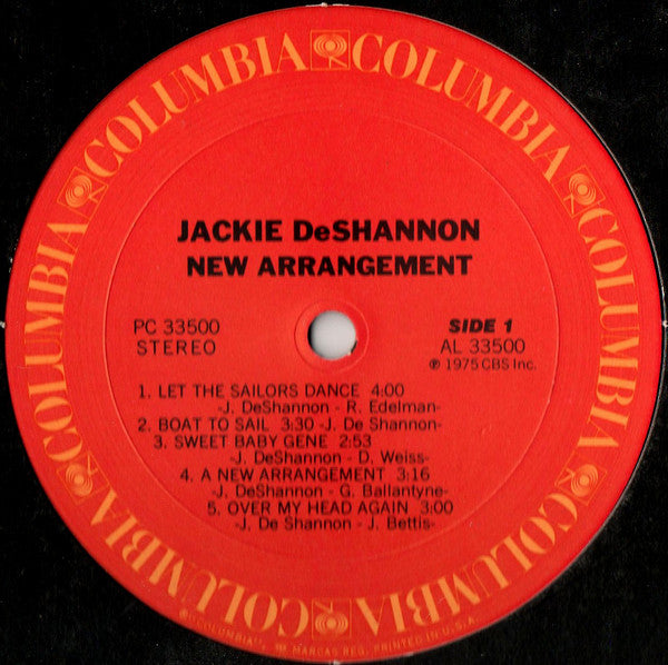 Jackie DeShannon : New Arrangement (LP, Album)