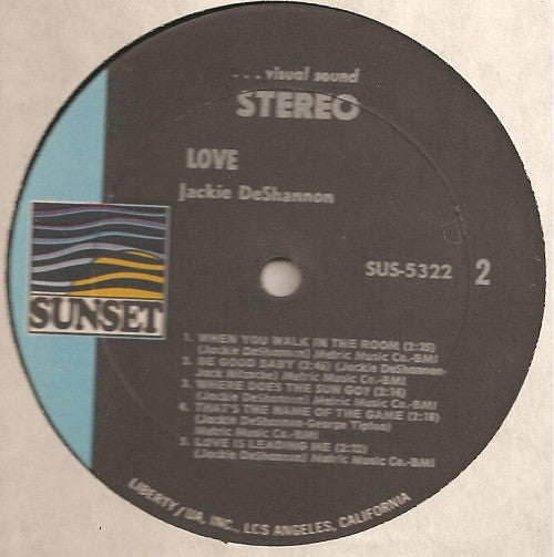 Jackie DeShannon : Love (LP, Comp)