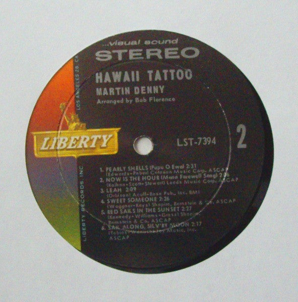 Martin Denny : Hawaii Tattoo (LP, Album)