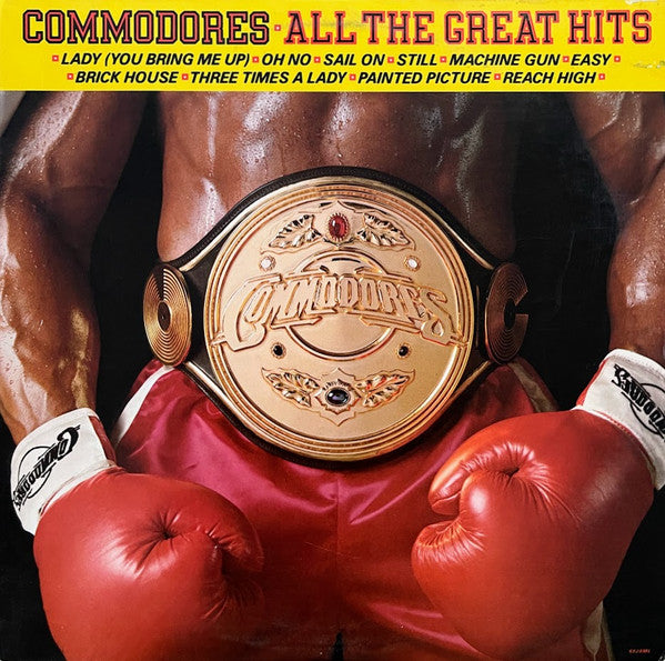 Commodores : All The Great Hits (LP, Comp, Club, Car)