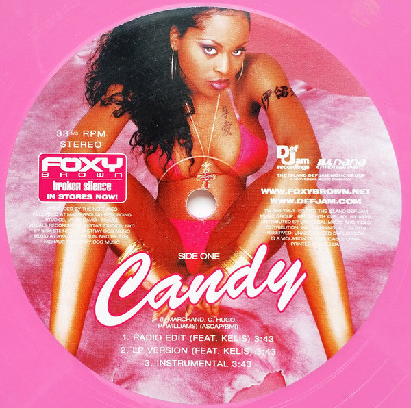 Foxy Brown : Candy (12", Pin)