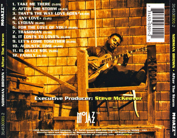 Norman Brown : After The Storm (CD, Album)