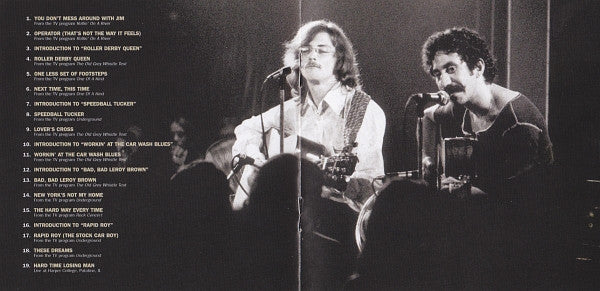 Jim Croce : Have You Heard Jim Croce Live (CD, Comp)