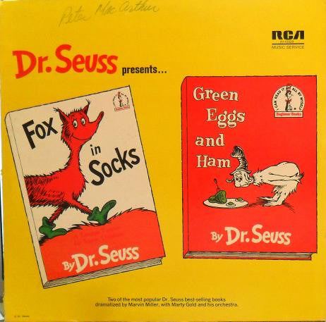 Dr. Seuss : Fox In Socks / Green Eggs And Ham (LP, RE)