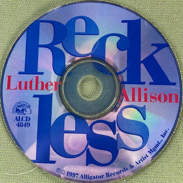 Luther Allison : Reckless (CD, Album)