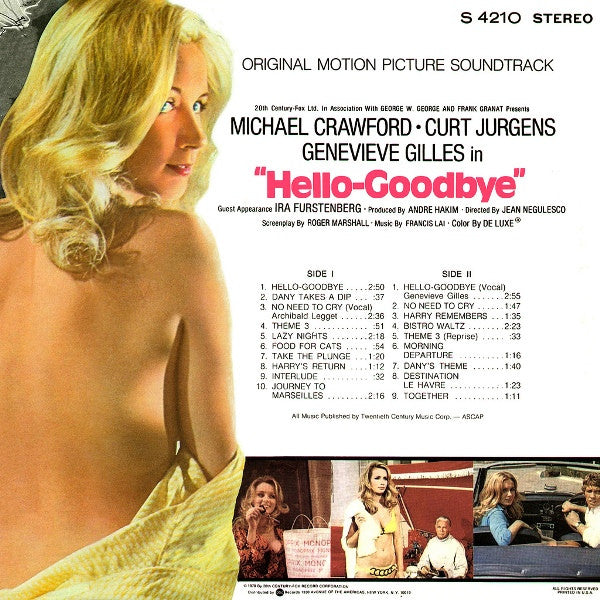 Francis Lai : Hello-Goodbye (LP, Album)