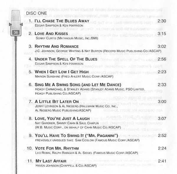 Ella Fitzgerald With Chick Webb & His Orchestra* : The Early Years - Part 1 (1935-1938) The Original Decca Recordings (2xCD, Comp, RE)