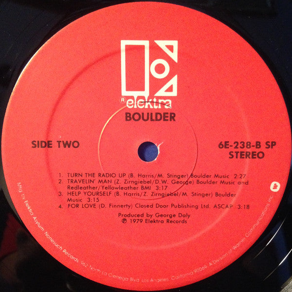 Boulder (2) : Boulder (LP, Album, Spe)