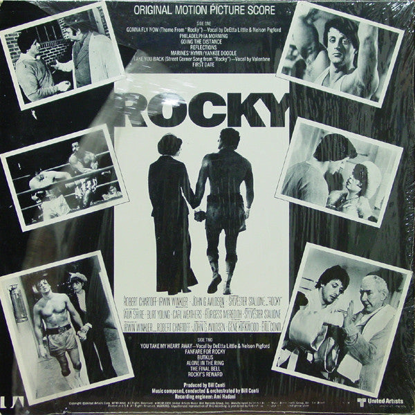 Bill Conti : Rocky - Original Motion Picture Score (LP, Album, RE, Sce)