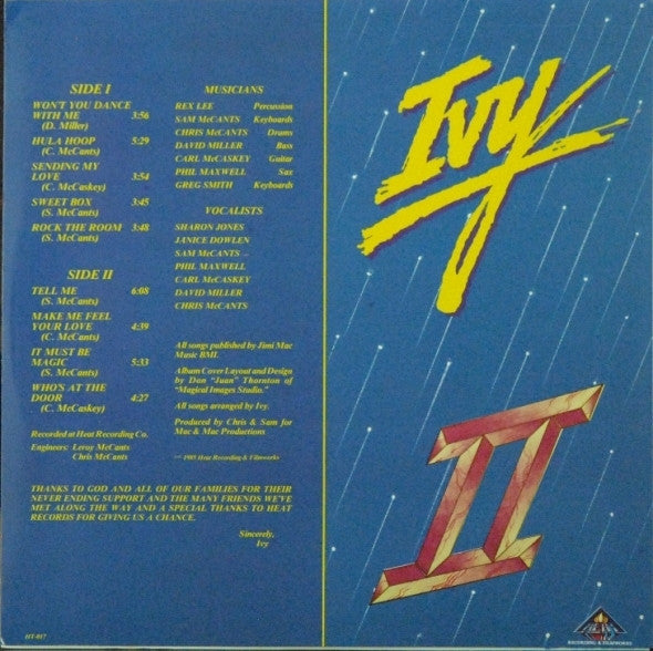 Ivy (2) : Ivy II (LP, Album)