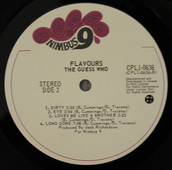 The Guess Who : Flavours (LP, Album)