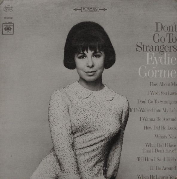 Eydie Gorme* : Don't Go To Strangers (LP, Album)