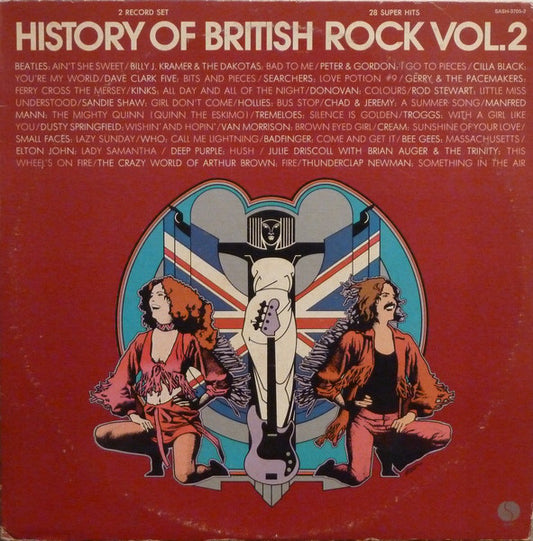 Various : History Of British Rock Vol. 2 (2xLP, Album, Comp)