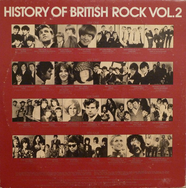 Various : History Of British Rock Vol. 2 (2xLP, Album, Comp)