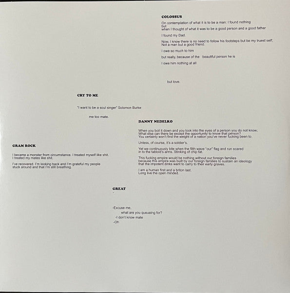 Idles : Joy As An Act Of Resistance (LP, Album)
