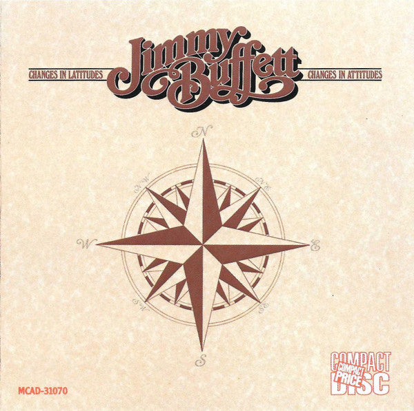 Jimmy Buffett : Changes In Latitudes, Changes In Attitudes (CD, Album, RE)