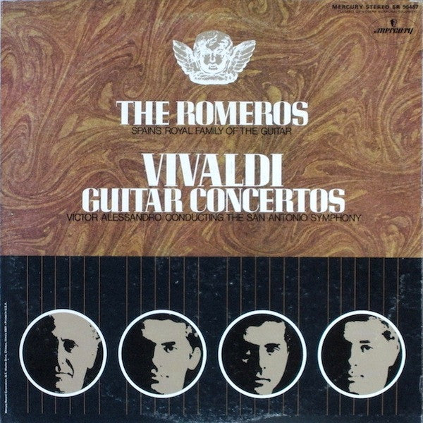 The Romeros, Vivaldi*, Victor Alessandro Conducting The San Antonio Symphony* : Guitar Concertos (LP)