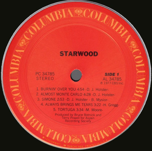 Starwood : Starwood (LP, Album, Ter)
