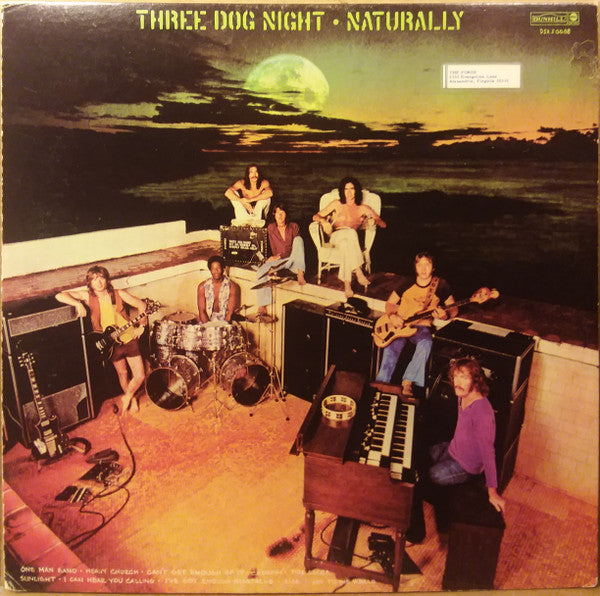 Three Dog Night : Naturally (LP, Album, RE)