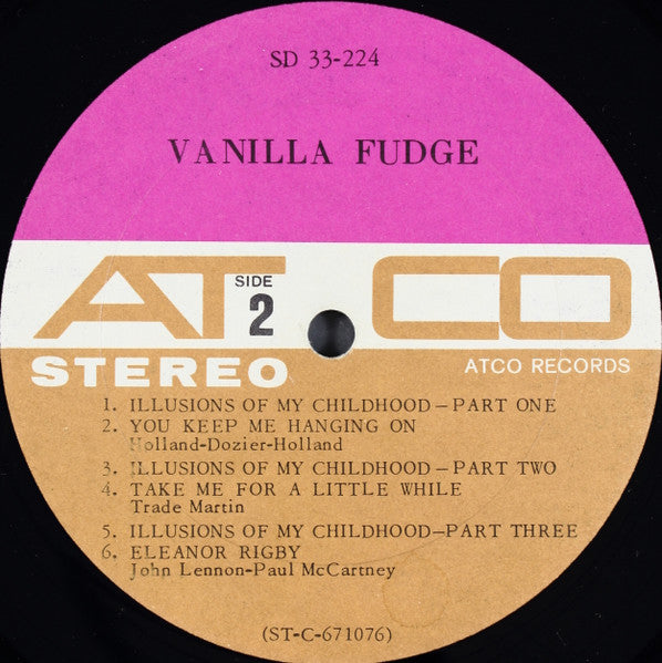 Vanilla Fudge : Vanilla Fudge (LP, Album)