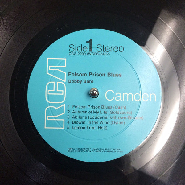 Bobby Bare : Folsom Prison Blues (LP, Album, Hol)