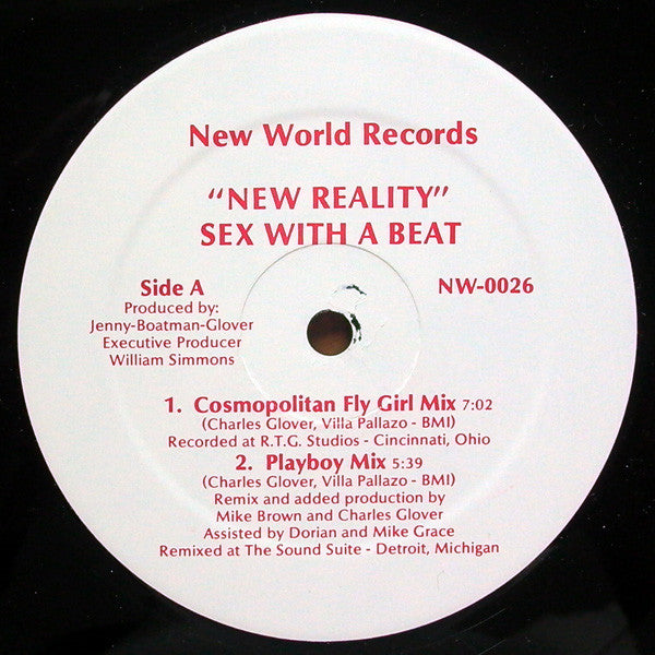 New Reality (7) : Sex With A Beat (12")
