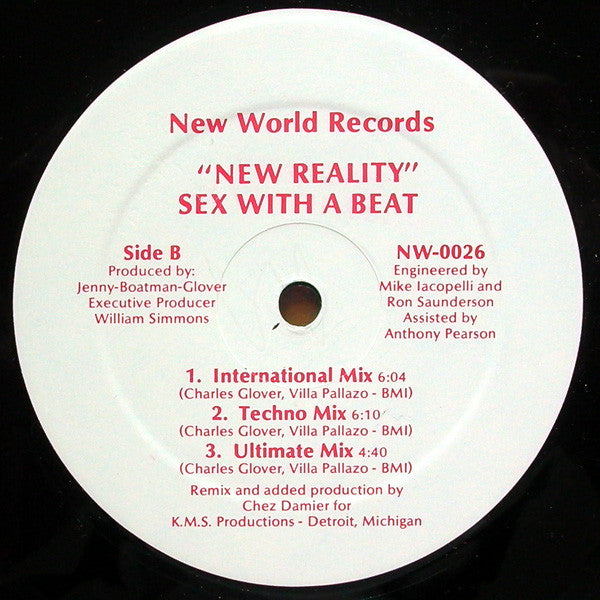 New Reality (7) : Sex With A Beat (12")