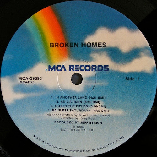 Broken Homes* : Broken Homes (LP, Album)