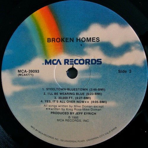 Broken Homes* : Broken Homes (LP, Album)