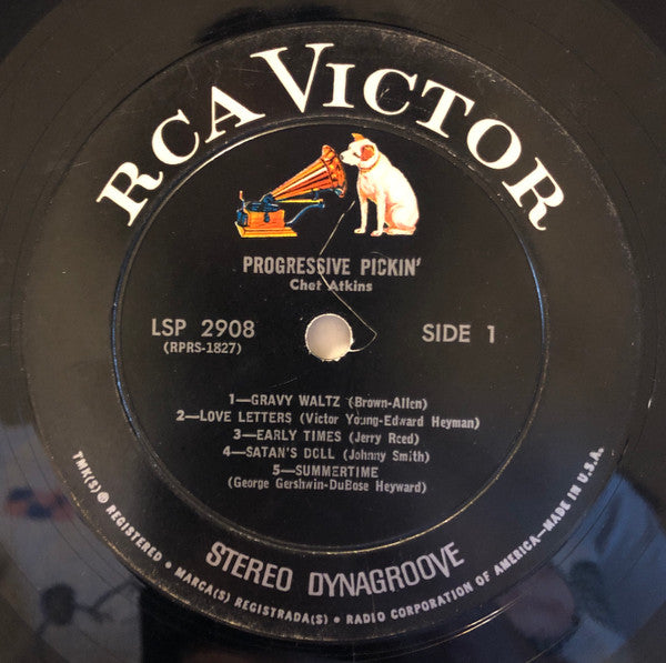 Chet Atkins : Progressive Pickin' (LP, Album, Hol)