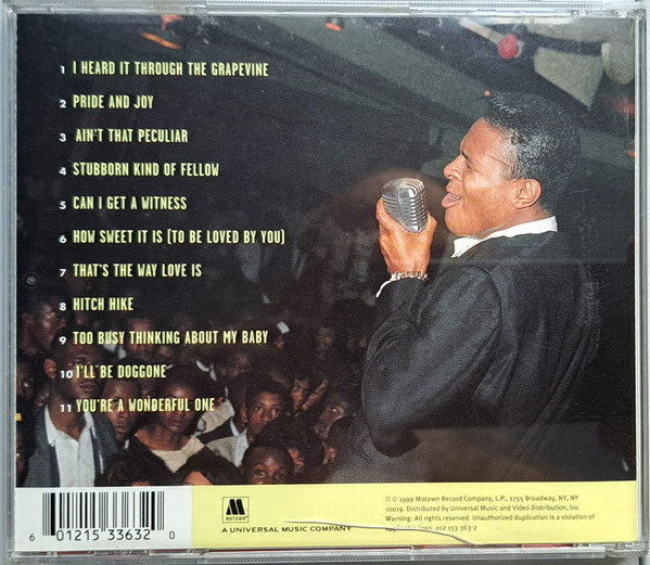 Marvin Gaye : The Best Of Marvin Gaye - Volume 1 - The '60s (CD, Comp, RM)