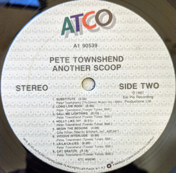 Pete Townshend : Another Scoop (2xLP, Album, Club)