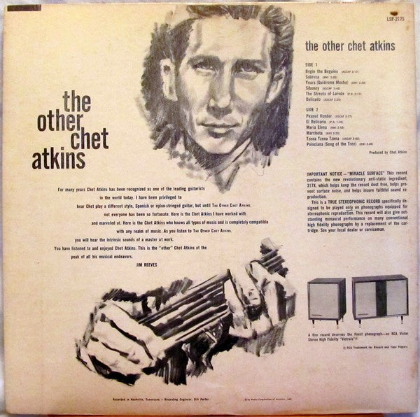 Chet Atkins : The Other Chet Atkins (LP, Album, Ind)