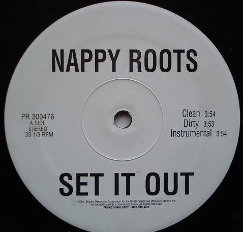 Nappy Roots : Set It Out / Hustla (12", Promo)