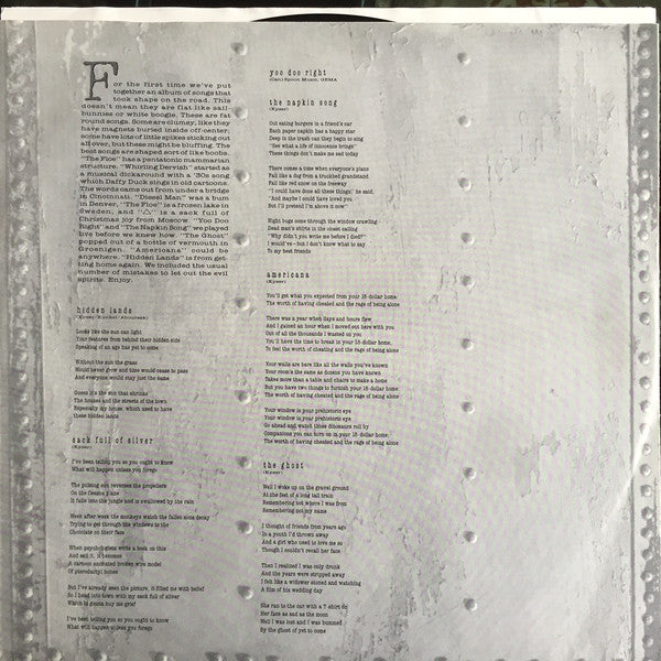 Thin White Rope : Sack Full Of Silver (LP, Album)