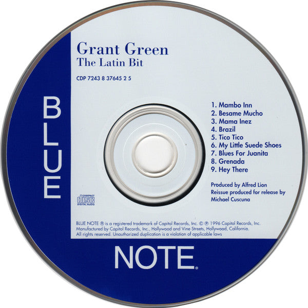 Grant Green : The Latin Bit (CD, Album, RE, RM)