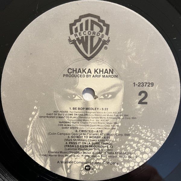 Chaka Khan : Chaka Khan (LP, Album, Jac)