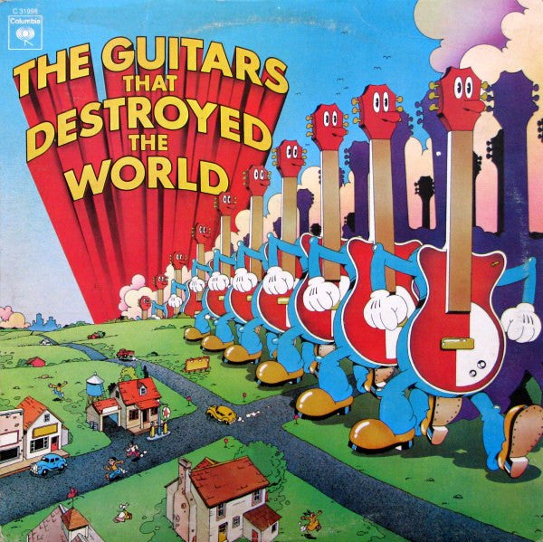Various : The Guitars That Destroyed The World (LP, Comp)
