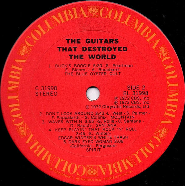 Various : The Guitars That Destroyed The World (LP, Comp)