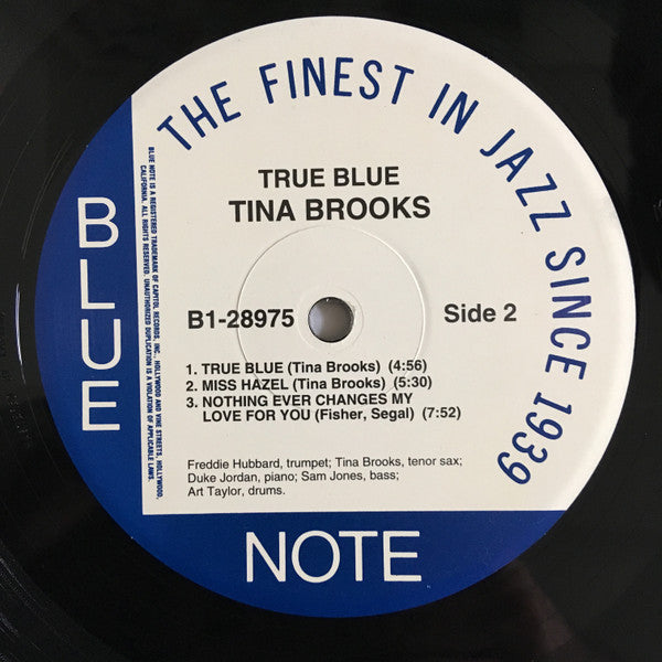 Tina Brooks : True Blue (LP, Album, Ltd, RE, RM, 180)