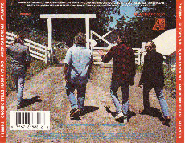Crosby, Stills, Nash & Young : American Dream (CD, Album)