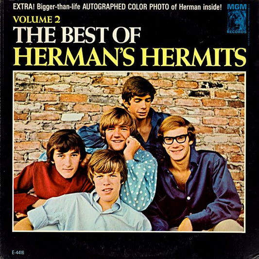 Herman's Hermits : Volume 2: The Best Of Herman's Hermits (LP, Comp, Mono)