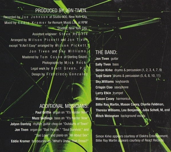 Wilson Pickett : It's Harder Now (CD, Album, Dig)