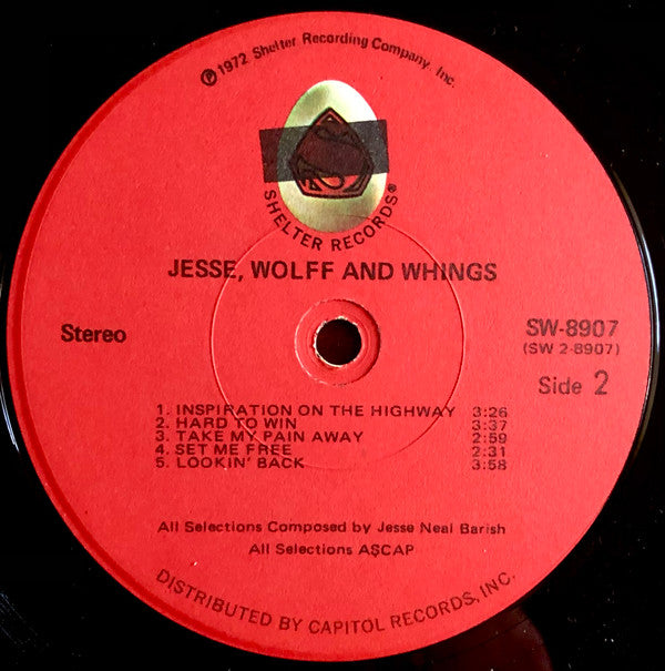 Jesse, Wolff & Whings* : Jesse, Wolff & Whings (LP, Album)