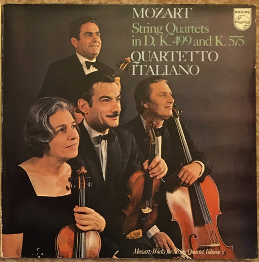 Mozart* / Quartetto Italiano : Streichquartette KV 499 Und KV 575 (LP)