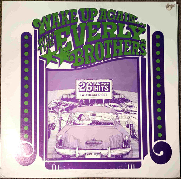 Everly Brothers : Wake Up Again With The Everly Brothers (2xLP, Comp, GRT)