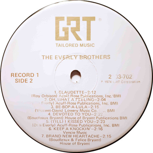 Everly Brothers : Wake Up Again With The Everly Brothers (2xLP, Comp, GRT)