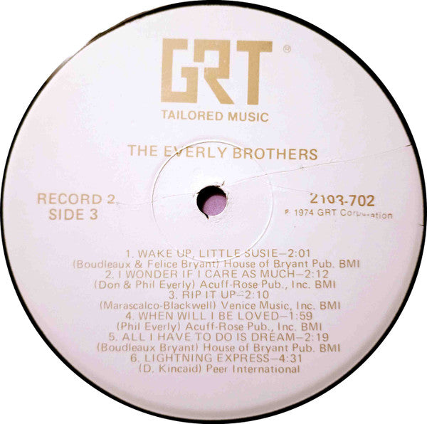 Everly Brothers : Wake Up Again With The Everly Brothers (2xLP, Comp, GRT)